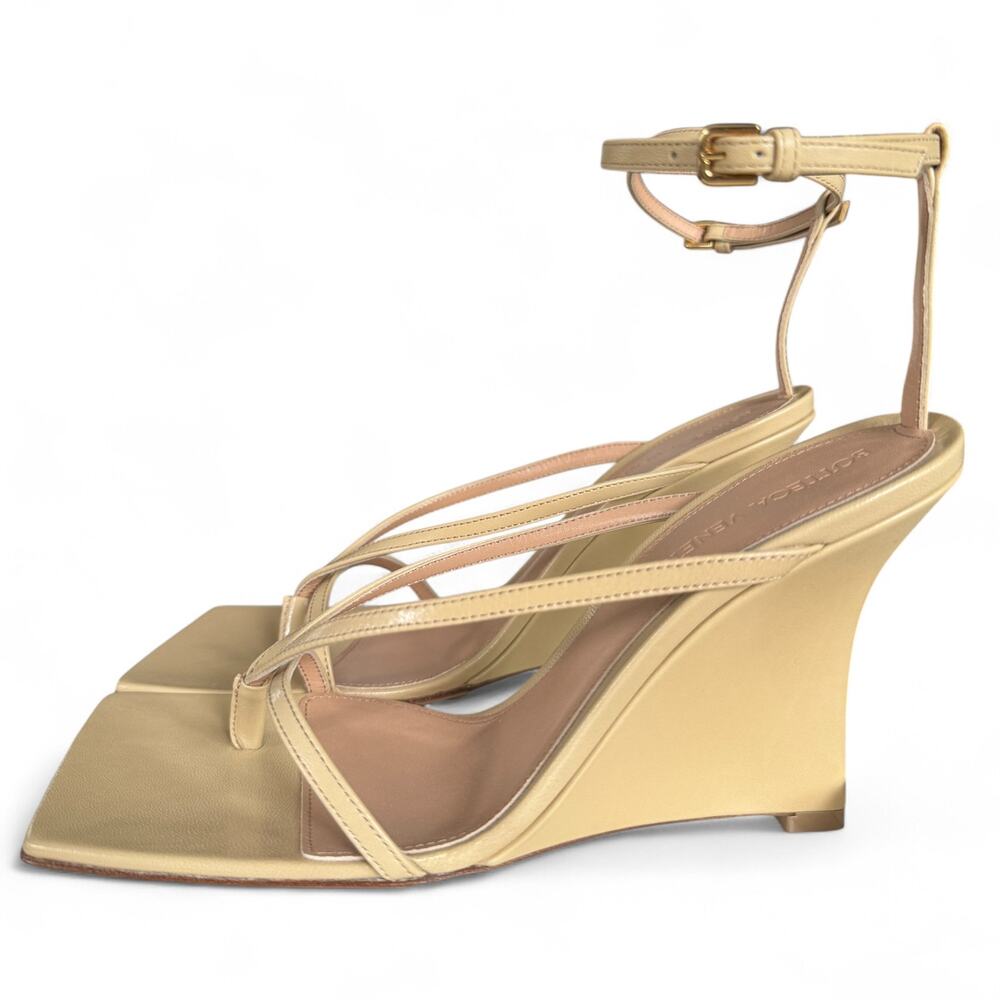 Bottega Veneta Square Toe Wedge Sandals‎ NEW - Picture 4 of 12